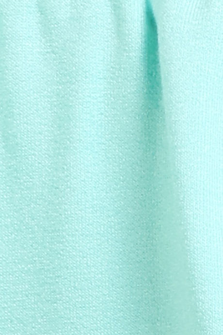 Zivame Lounge Knit Poly Lounge Shorts - Aruba Blue — image 6